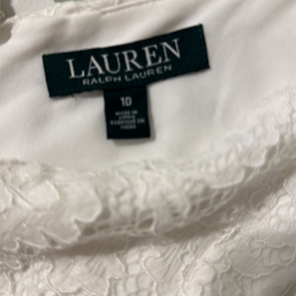 Lauren Ralph Lauren Tiered Lace Sleeveless Maxidress NWOT - Picture 6 of 6